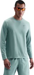 Heren Nike Miler Long Sleeve Jersey Groen