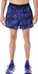 Asics Fujitrail All Over Print Blue Men's Shorts