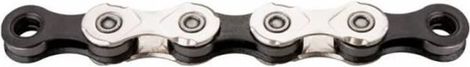Chaîne KMC X12 1/2 x 11/128 12V - noir/argent - 126 maillons