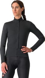 Chaqueta de manga larga Castelli Perfetto Air para mujer Negra