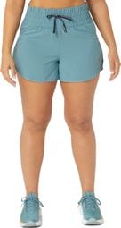 Asics Nagino Run 4in Shorts Blau Damen