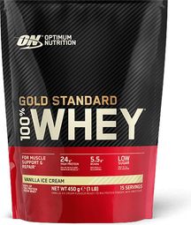 100% Whey Gold (450gr) | Optimum Nutrition | Vanille |  Whey Protéine