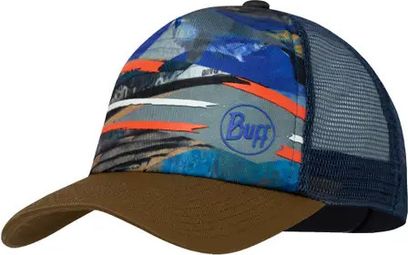 Gorra infantil Buff Trucker Smap Multi Azul/Marrón