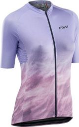 Northwave Women's Short Sleeve Jersey Lila / Purple