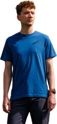 Camiseta de manga corta Inov-8 Graphic Forged Azul