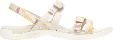 Sandales de Randonnée Femme Merrell District 3 Backstrap Web Blanc
