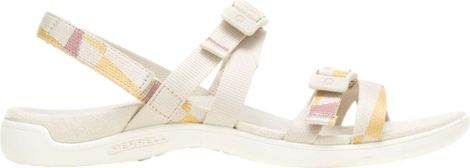 Merrell District 3 Backstrap Web Sandalias de senderismo para mujer Blanco
