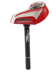 Insight Combo Mini Bmx-Sattel Ø 22.2mm Rot
