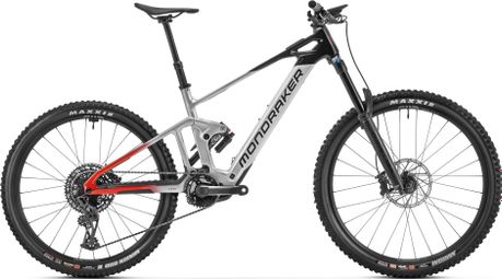 VTT Electrique Tout-Suspendu Mondraker Dune R Sram GX/NX Eagle 12V MX (29/27.5'') Gris Rouge Noir 2024