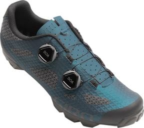 Refurbished Product - Giro Sector Blue Harbor Anodized MTB Shoes