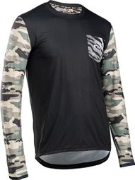 Maillot Manches Longues Northwave Wild All Mountain Noir / Camo