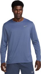Nike Miler Lange Mouw Trui Blauw Heren