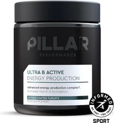 Complément Alimentaire Pillar Ultra B Active - 60 Gélules
