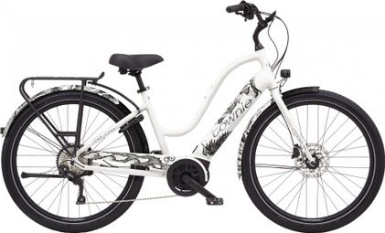 Selle de vélo, blanche, Electra Cruiser 598600