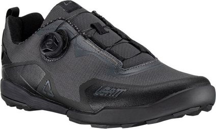 Leatt 6.0 clip shoes dark grey