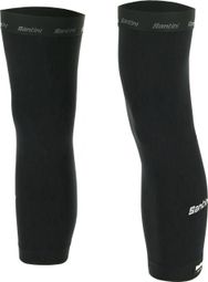 Santini Totum Knee Warmers Black