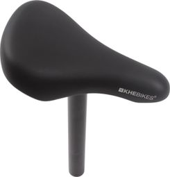 Combo selle BMX KHE rembourrée 27 2 mm