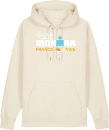 Sudadera con capucha Ironman France Raw Natural