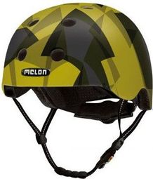 Casque de vélo Urbain - MELON - Mosaïque Jaune - JAUNE