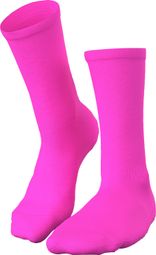 Chaussettes de Cyclisme/Running Respirantes - Rose Fluo