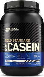 100% Caseine Gold (924g) - Optimum Nutrition - Cookies Et Cream -  Caséines