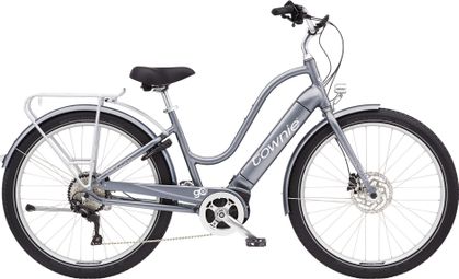 Vélo de Ville Électrique Electra Townie Path Go! 10D Equipped Step-Thru Shimano Deore 10V 500 Wh 27.5'' Gris Holographic