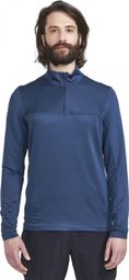 Craft Core Gain Blue Men's 1/2 Zip Collar Long Sleeve Jersey
