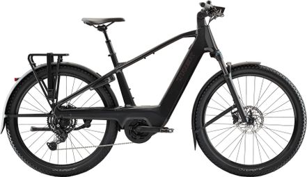 Vélo de Ville Électrique Trek Charter+ 4 Trail Shimano Cues 9V 800Wh 700 mm Noir 2026