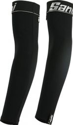 Santini Nuhot Brazo Calentadores Negro