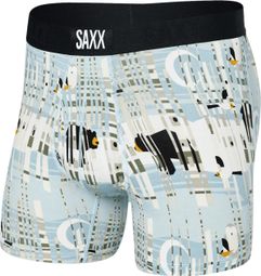 Boxer Saxx Ultra Soft Brief Fly Birch Gris M