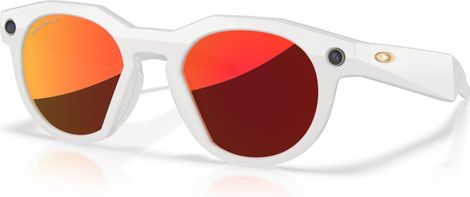 Oakley Meta HSTN Goggles - Warm Grey / Prizm Ruby / Ref : OW8002-0451