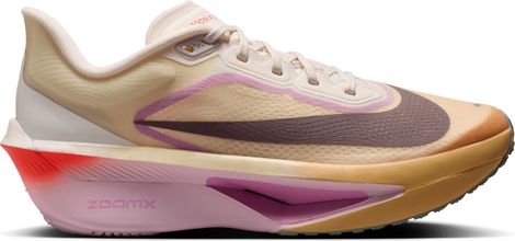 Nike Zoom Fly 6 Laufschuhe für Damen, Beige/Rosa 