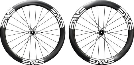 Enve SES 4.5 700 mm Wielset | 12x100 - 12x142 mm | Center Lock | Witte sticker