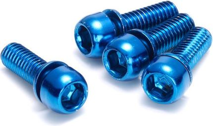 REVERSE Disc Brake Bolt Set x4 Blue