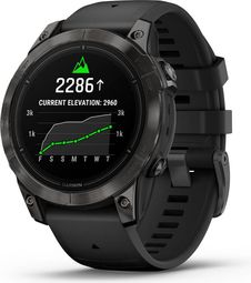 GARMIN Epix Pro Gen.2 Sapphire - Montre de sport connectée - Noir