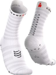 Calzini Compressport Pro Racing V4.0 Ultralight Run High Ironman 2026 Bianco
