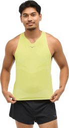 Camiseta de Tirantes Hoka Race Day Amarilla Hombre