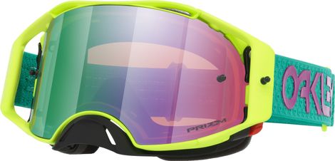 Oakley Airbrake MX Prizm MX Jade Iridium Mountain Bike Goggles / Retina Burn / Ref: OO7046-I2