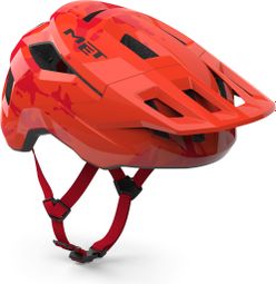Met Shelter Youth MTB-helm voor kinderen, rood