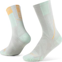 Buff CoolNet Green Socks