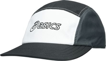 P25 Casquette Asics 5 Panel Cap Noir Blanc Unisex