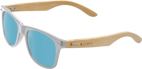 Lunettes Cairn Hybrid Mat White Transparent Bleu