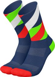 Chaussettes Running Incylence Loops Bleu/Vert/Orange