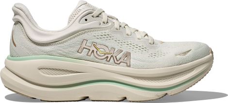 Hoka Bondi 9 Scarpe da corsa da donna Bianco/Verde
