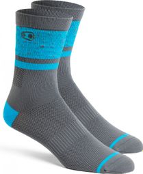 <p><strong>Crankbrothers I</strong></p>con MTB Socks Limited Edition Splatter Blue