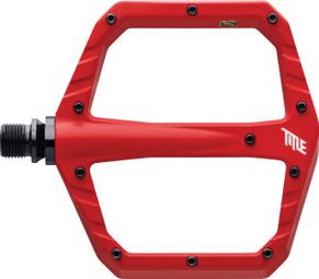 Paar Title Connect MTB-pedalen, rood