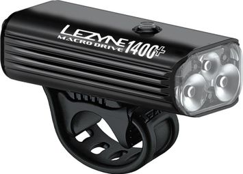 Lezyne Macro Drive 1400+ Luce anteriore nera - Prodotto ricondizionato