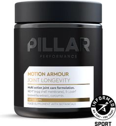 Complément Alimentaire Pillar Motion Armour Joint Longevity - 60 Comprimés