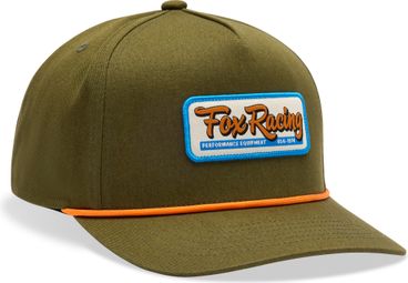 Casquette Fox Equipped Snapback Vert