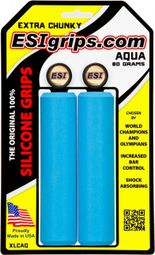 ESI Silikon Grips Extra Chunky 34mm Blau